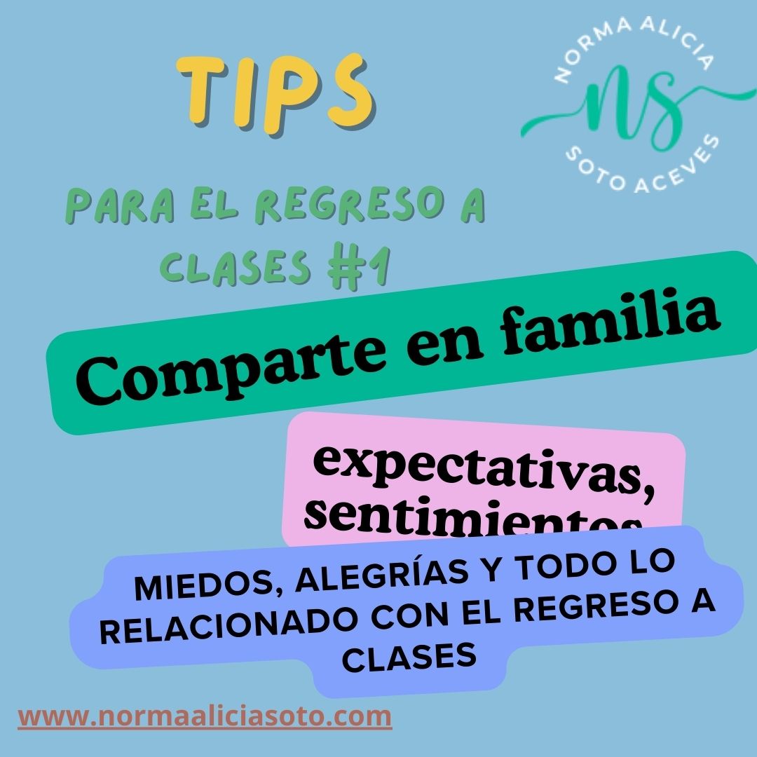 Tips para el regreso a clases 1/10