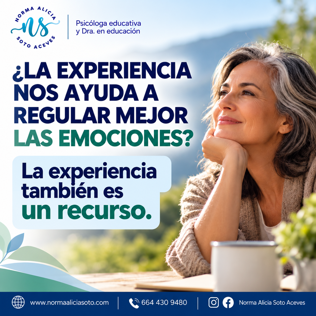 ¿La experiencia nos ayuda a regular mejor las emociones?
